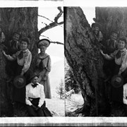 Cover image of [Elliott Jr., Robert, Ethel, Lois and Janet Barnes on Stoney Squaw]