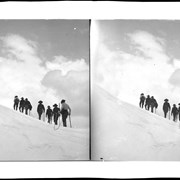 Cover image of Group of climbers ascending Mount Aberdeen
