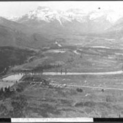 Cover image of 757. Bird's Eye view of Banff, from Tunnel Mountain