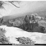 Cover image of 765. Bow Rapids and C.P.R. Hotel, Banff