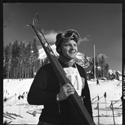 Cover image of Intercollegiate Ski Meet, Banff.  Feb. 1956