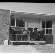 Cover image of Official Opening of Banff New P.O. [Post Office]; March 9, 1956