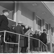 Cover image of Official Opening of Banff New P.O. [Post Office]; March 9, 1956