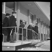 Cover image of Official Opening of Banff New P.O. [Post Office]; March 9, 1956