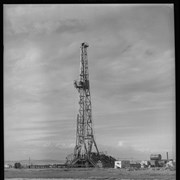 Cover image of Sinclair Oil; Claresholme Rig Discovery Well; Oct. 10, 1956