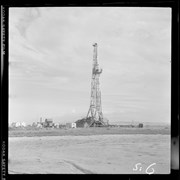 Cover image of Sinclair Oil; Claresholme Rig Discovery Well; Oct. 10, 1956