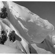 Cover image of Mt. [Mount] Brewster, Cornice Dynamiting, Warden Service, April 1956