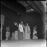 Cover image of Merry-Go-Round Children Theatre, Banff; "Alladin's Lamp", May 1956; "The Piper", May 1957