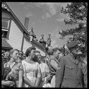 Cover image of H.R.H. [Her Royal Highness] Princess Margaret visit to Banff; July 27, 1958