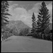 Cover image of H.R.H. [Her Royal Highness] Princess Margaret visit to Banff; July 27, 1958