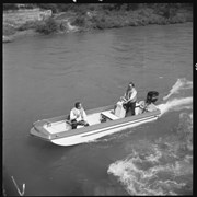 Cover image of Water rescue (training): Jet boat Bow River July 1975