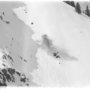 Cover image of Mt. Norquay Avalanche gun trial April 13/82