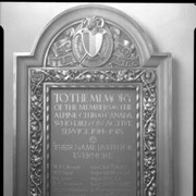 Cover image of Alpine club house memorial tablet