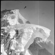Cover image of Ice cornice on Mount Temple