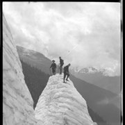 Cover image of Climbers on seracs