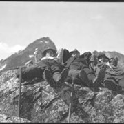Cover image of Climbers resting