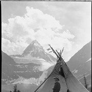Cover image of Assiniboine, teepee, Dr. Charles Walcott