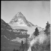 Cover image of Mount Assiniboine, teepee
