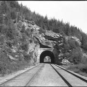 Cover image of Railroad tunnel