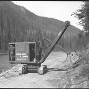 Cover image of Big Bend highway construction