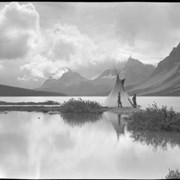 Cover image of Columbia Icefield trip, Bow Lake teepee