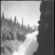 Cover image of Columbia Icefield trip, Castleguard Falls (box canyon)
