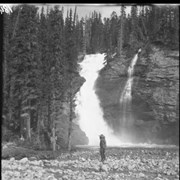 Cover image of Columbia Icefield trip, Castleguard Falls, bottom