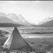 Cover image of Columbia Icefield trip, looking up the Chaba Valley