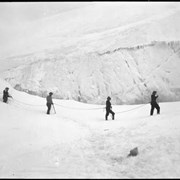 Cover image of Five men roped on snow