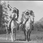 Cover image of Leah (Rider) Hunter (Pasi) (Female Cousin/Kin) and John Hunter (Îhre Wapta) (Dry River Rocks)