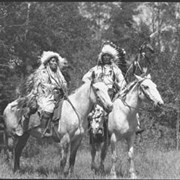 Cover image of Leah (Rider) Hunter (Pasi) (Female Cousin/Kin) and John Hunter (Îhre Wapta) (Dry River Rocks)