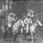 Cover image of Leah (Rider) Hunter (Pasi) (Female Cousin/Kin) and John Hunter (Îhre Wapta) (Dry River Rocks)