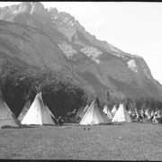 Cover image of Camp at Banff Indian Grounds