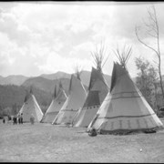 Cover image of Indigenous people and teepees