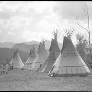 Cover image of Indigenous people & teepees