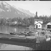 Cover image of Bow River boathouse