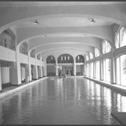 Cover image of Banff Springs Hotel, swimming pool