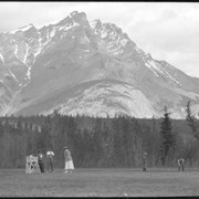 Cover image of Banff Springs golf course, 7th hole