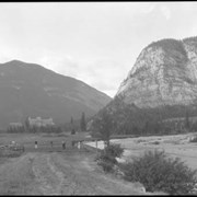 Cover image of Banff Springs Hotel from golf course