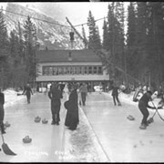 Cover image of Curling, Banff Winter Carnival