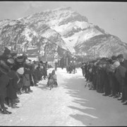 Cover image of Banff Winter Carnival, dog races
