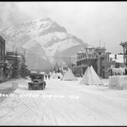 Cover image of Banff Winter Carnival, Banff Avenue