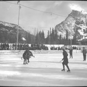 Cover image of Banff Winter Carnival, ladies hockey