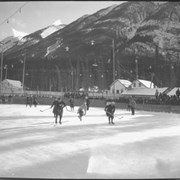 Cover image of Banff Winter Carnival, ladies hockey