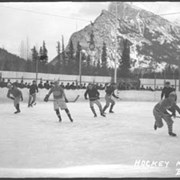 Cover image of Banff Winter Carnival, hockey match