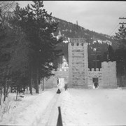Cover image of Banff Winter Carnival, ice palace and toboggan slide