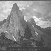 Cover image of Painting of Mt. Louis, Belmore Browne