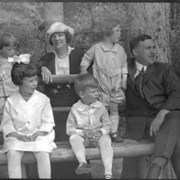 Cover image of Aileen, Lloyd, Don Harmon and unidentified family