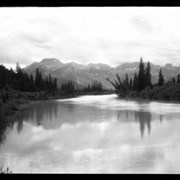 Cover image of Bourgeau Range from Bow River
