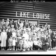 Cover image of Group at Lake Louise station